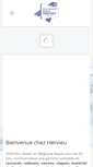 Mobile Screenshot of hervieu.be